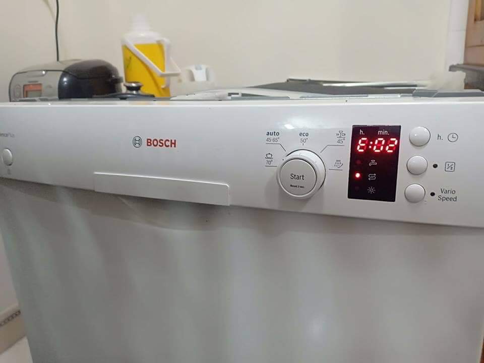 Máy rửa bát Bosch lỗi E02