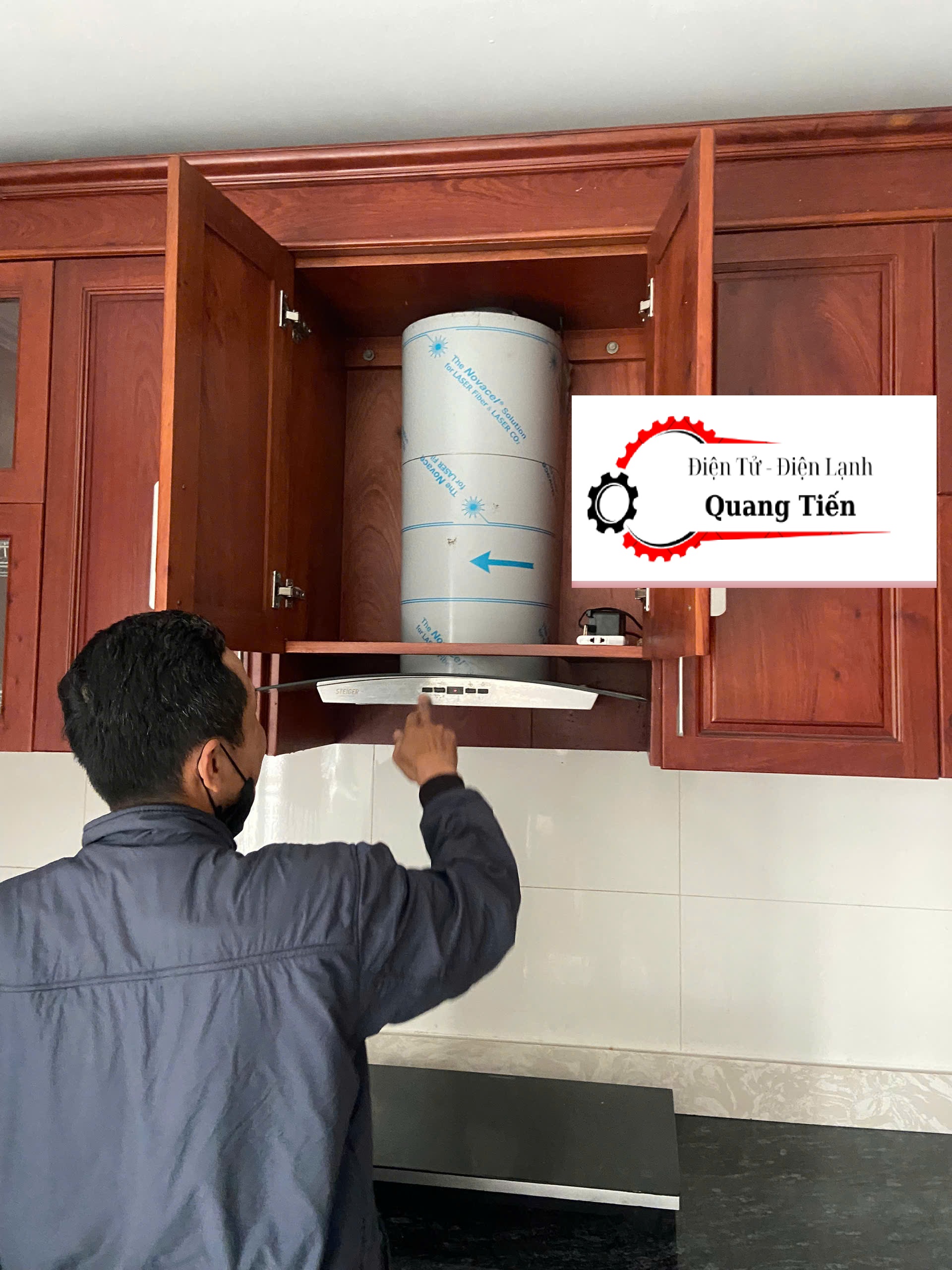 Sửa máy hút mùi tại Times City