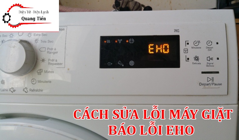 Cách sửa lỗi EH0 máy giặt Electrolux