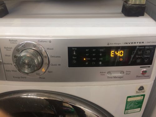 E40 máy giặt Electrolux