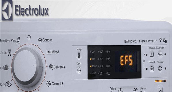 Máy giặt Electrolux báo lỗi EF5