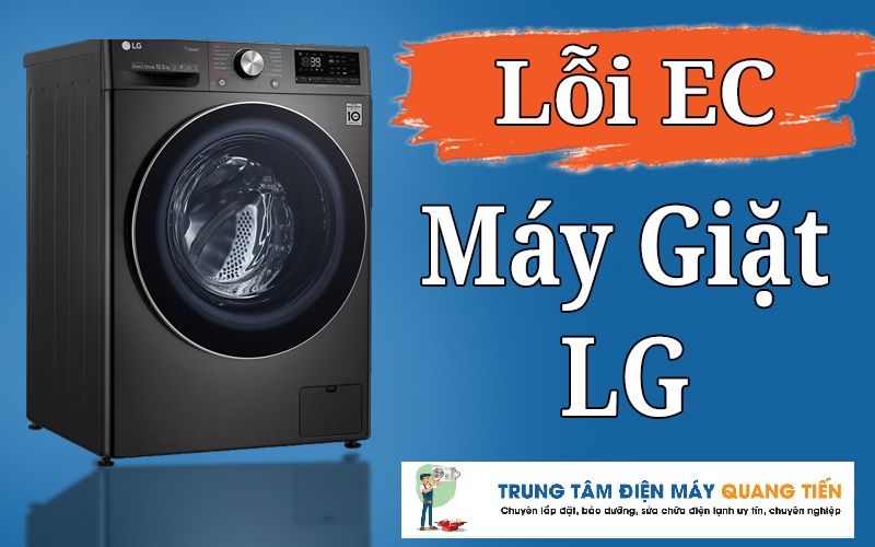 Máy giặt LG báo lỗi EC