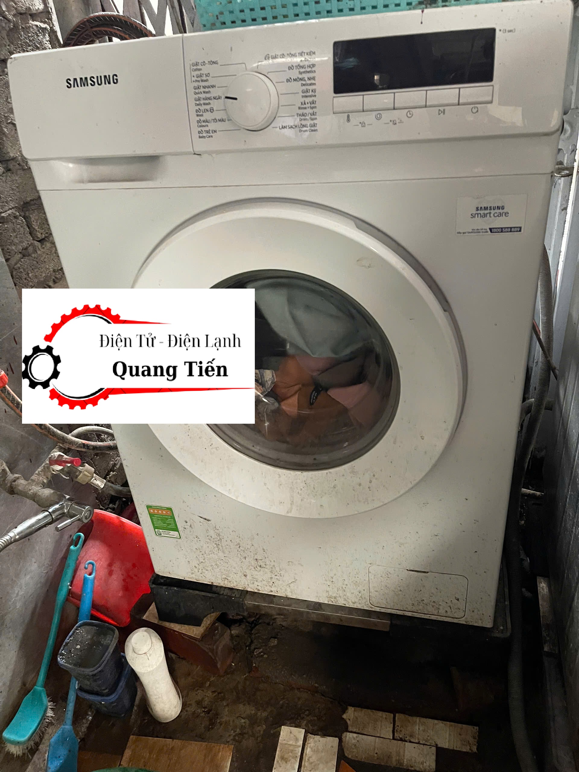 Sửa máy sấy quần áo tại nhà