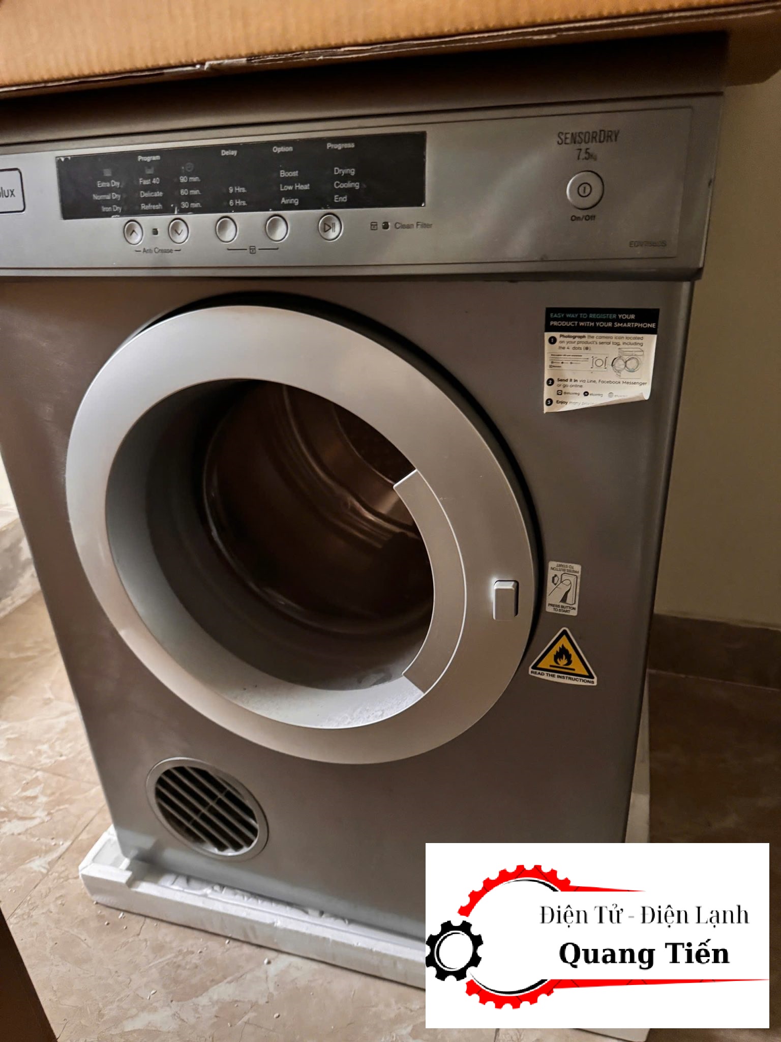 Sửa máy sấy quần áo